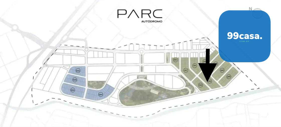 Excelente terreno no Parc Autodromo, o Bairro mais sustentavel...