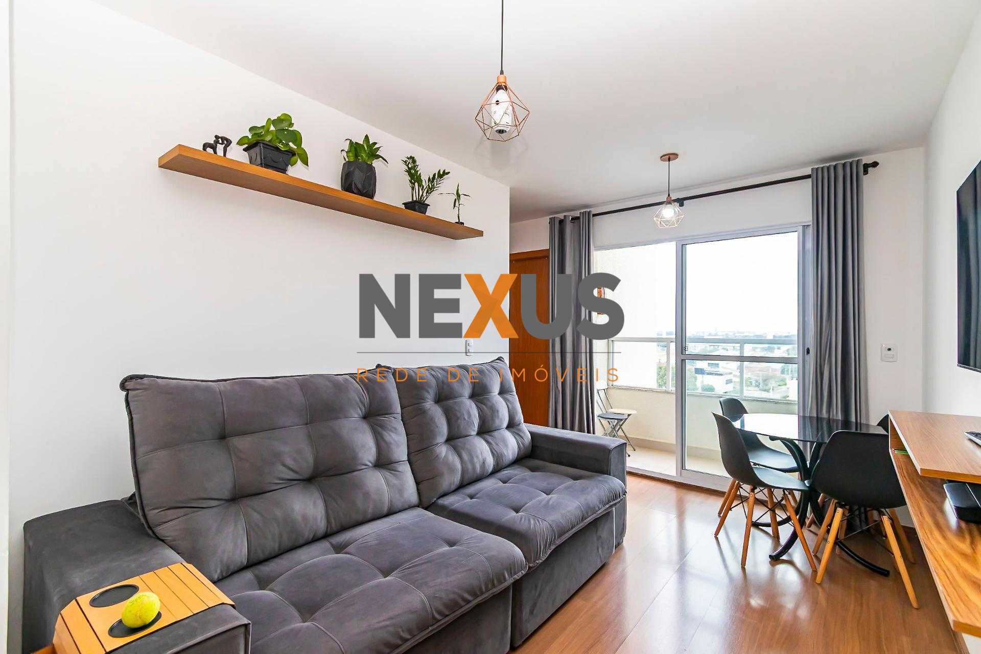 Apartamento com 2 dormitórios à venda, Uberaba, CURITIBA - PR
