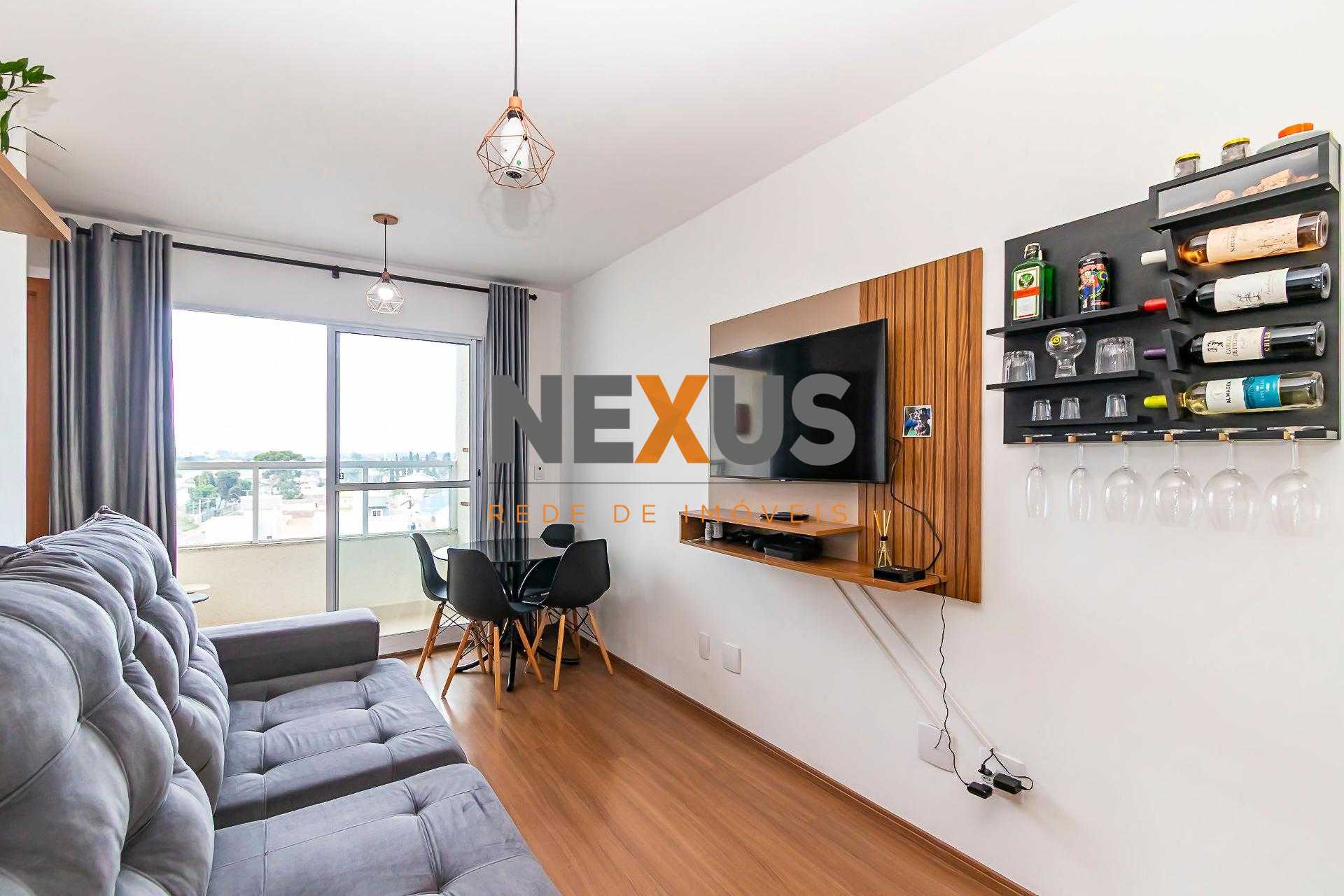 Apartamento com 2 dormitórios à venda, Uberaba, CURITIBA - PR