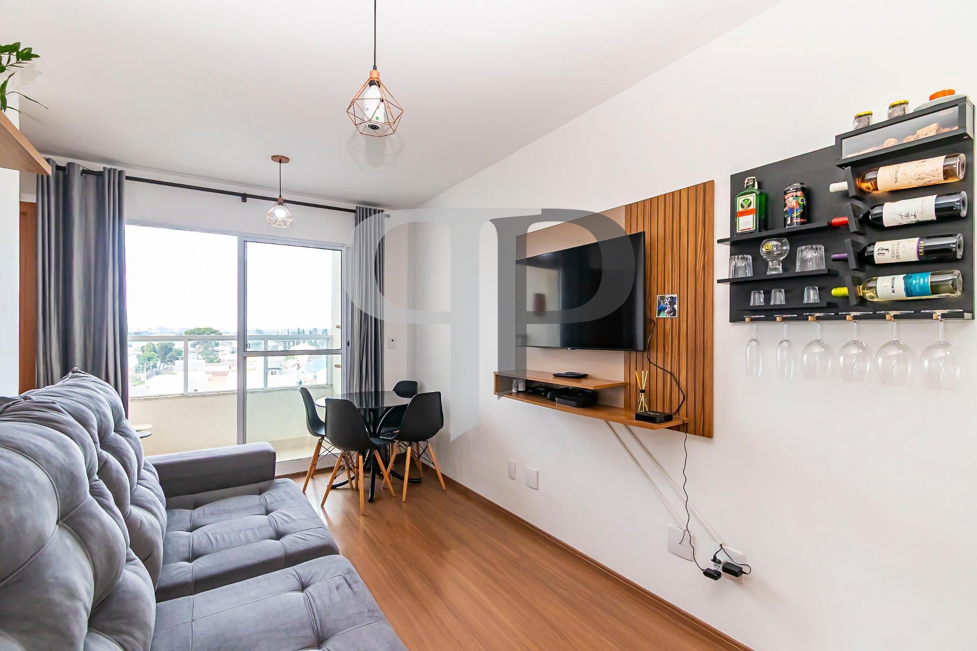 Apartamento com 2 dormitÃ³rios Ã  venda, Uberaba, CURITIBA - PR