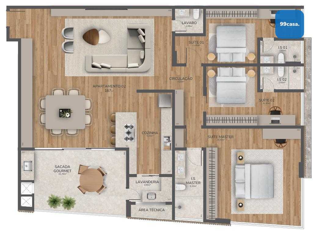 Sobrado 3 quartos  ? venda, Parque Residencial Metropolitano, ...