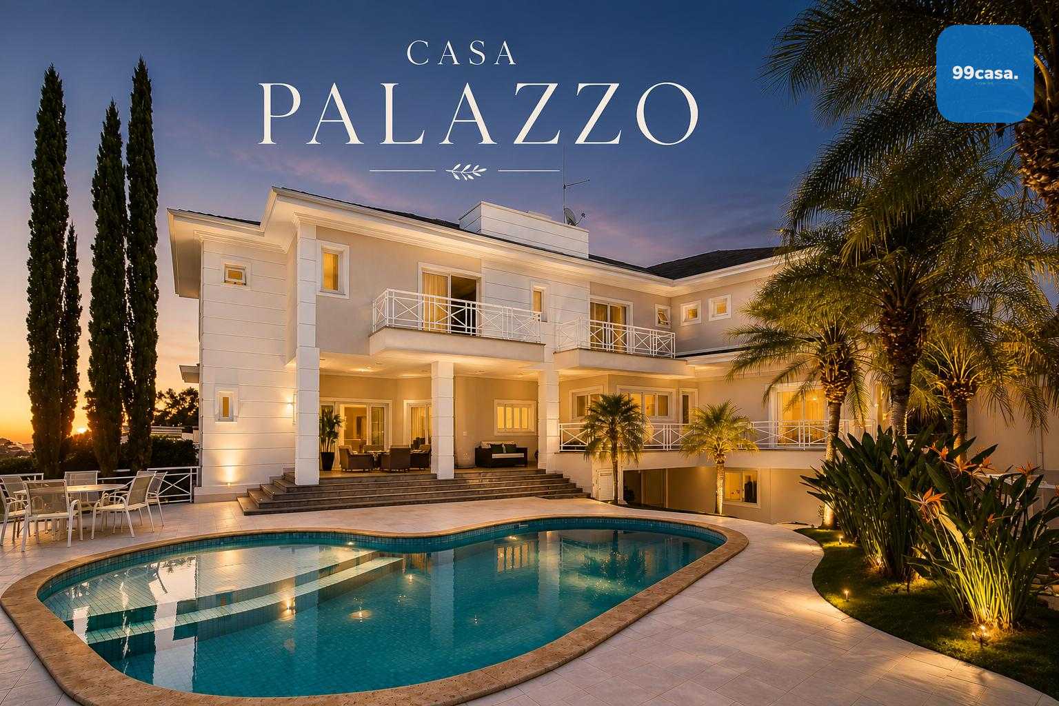 Casa Palazzo 5 Suítes com piscina, Alphaville Graciosa, PINHAI...