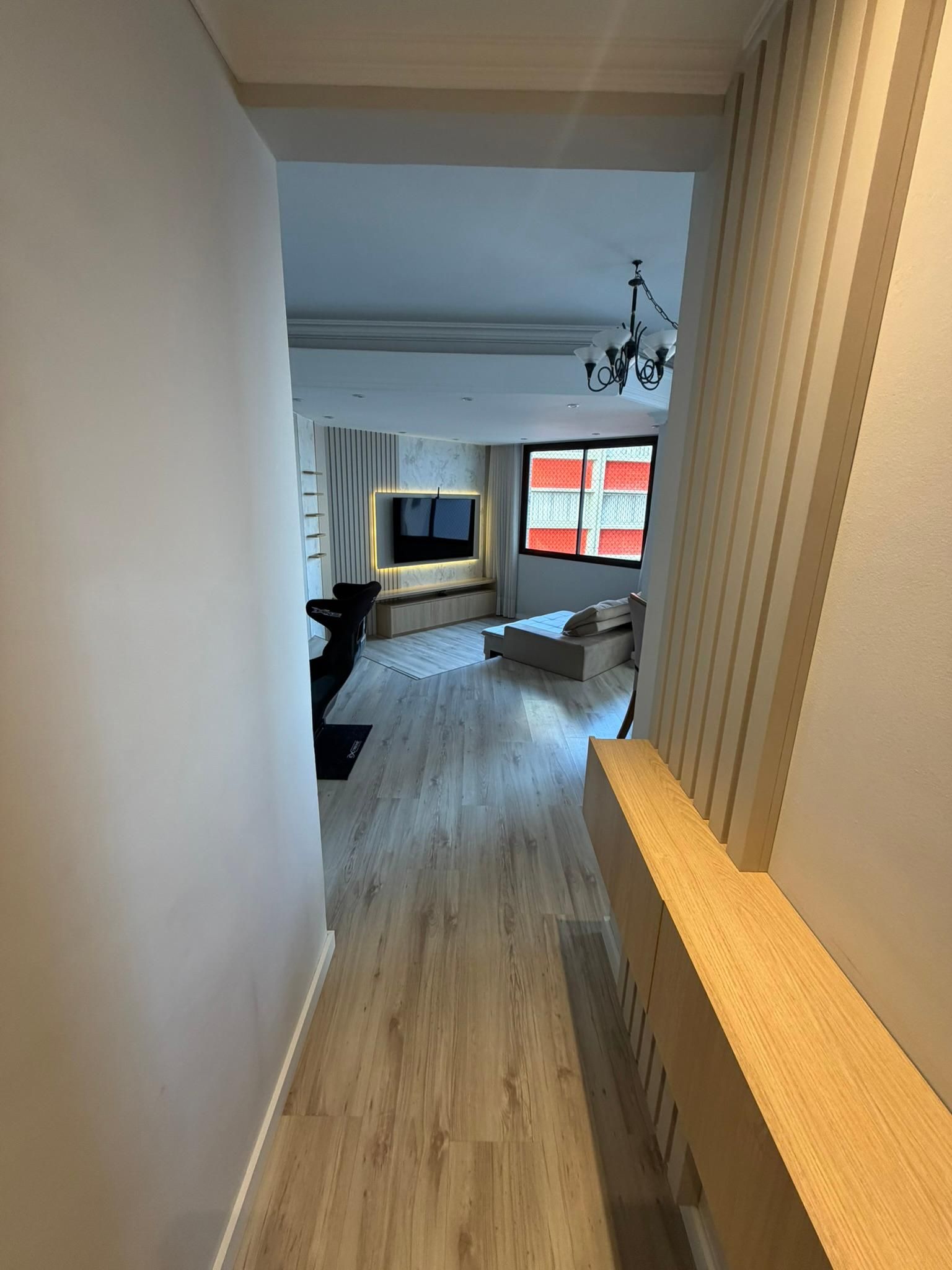 Apartamento com 2 dormitórios mobiliado, proximo da praça do J...