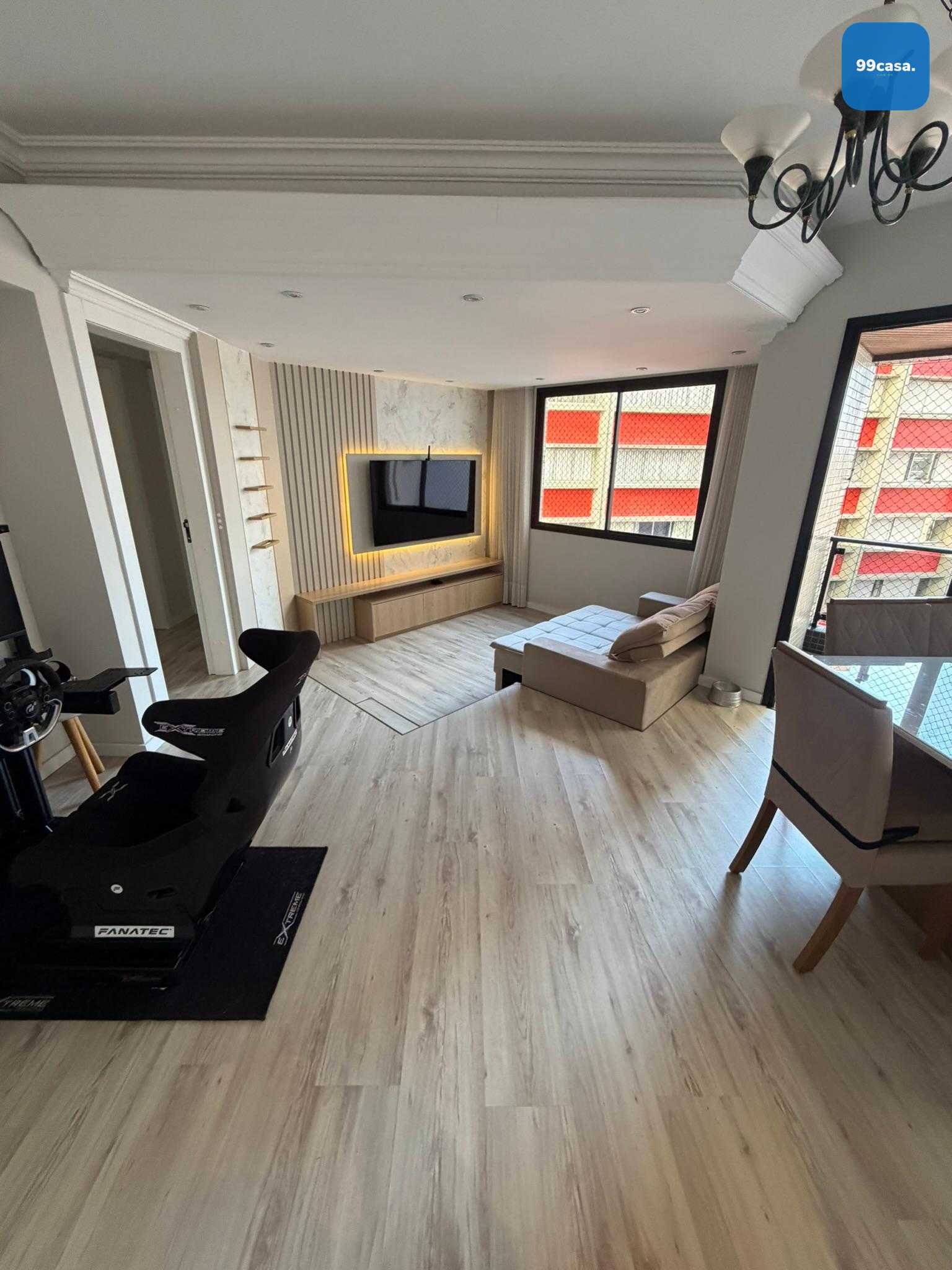 Apartamento com 2 dormitórios mobiliado, proximo da praça do J...