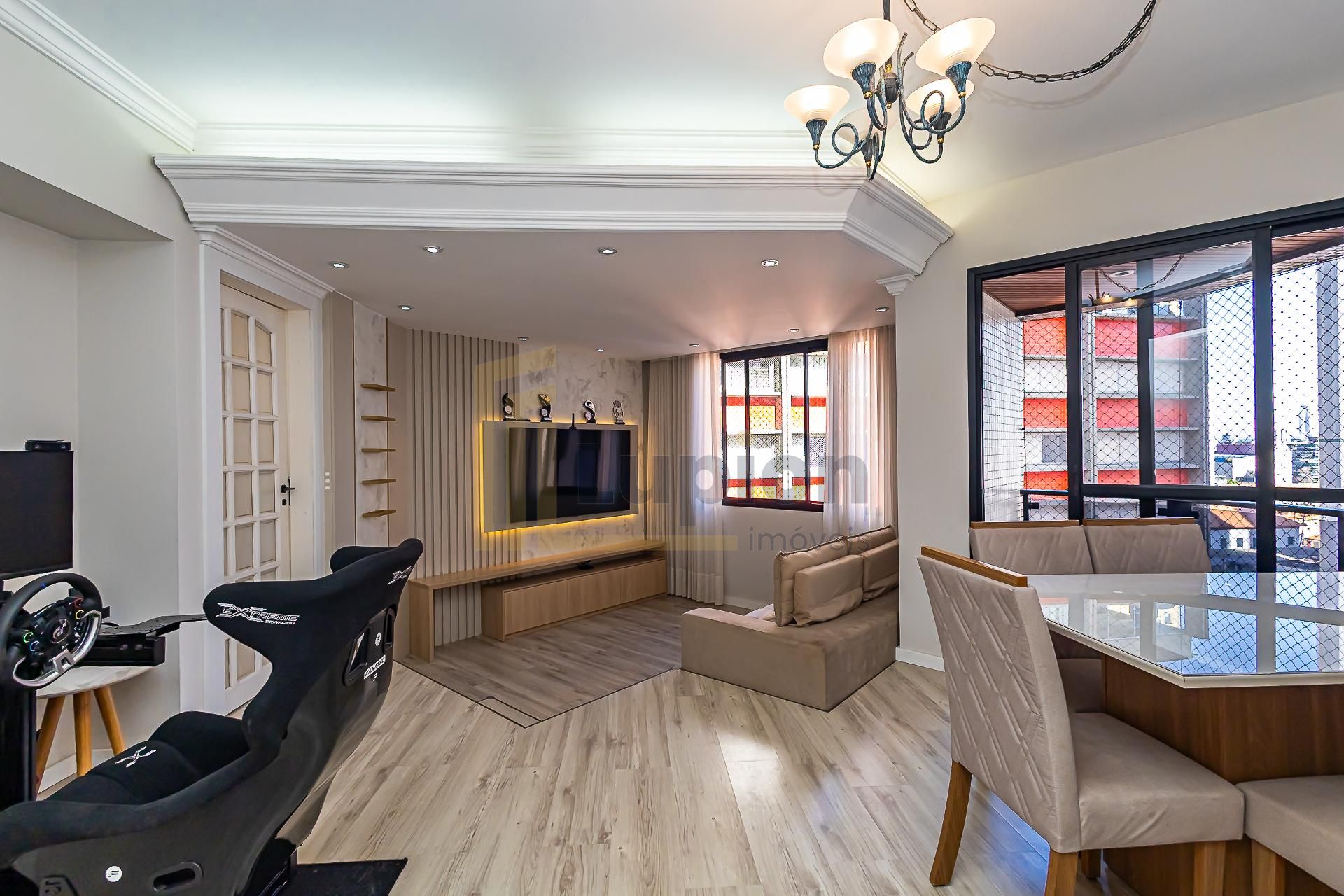 Apartamento com 2 dormitórios mobiliado, proximo da praça do J...