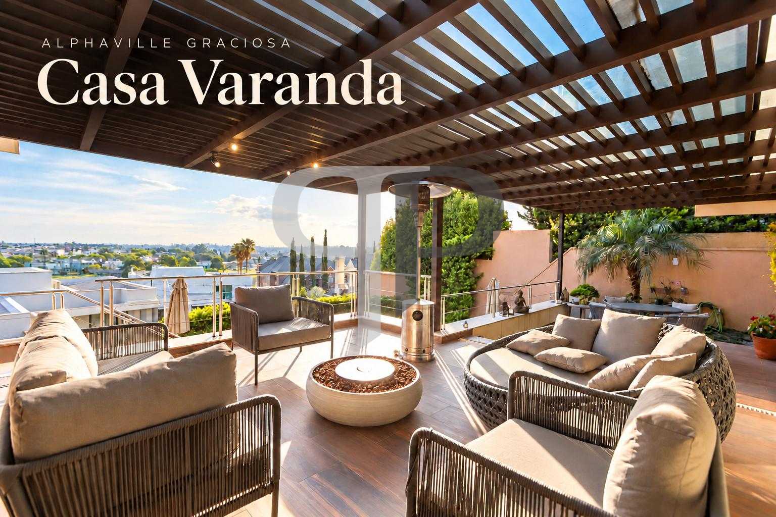 Casa com amplo espaço gourmet 4 suítes à venda, Alphaville Gra...