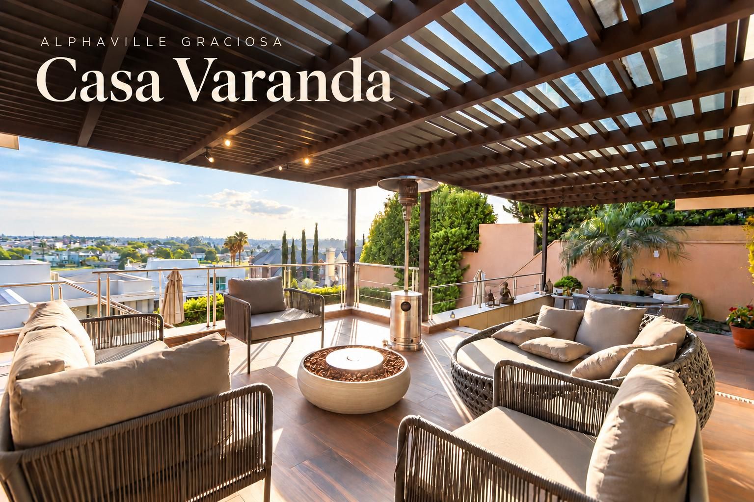 Casa Varanda: com piscina à venda Alphaville Graciosa, PINHAIS...