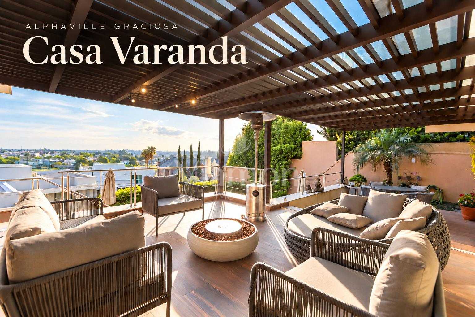 Casa Varanda: com piscina à venda Alphaville Graciosa, PINHAIS...