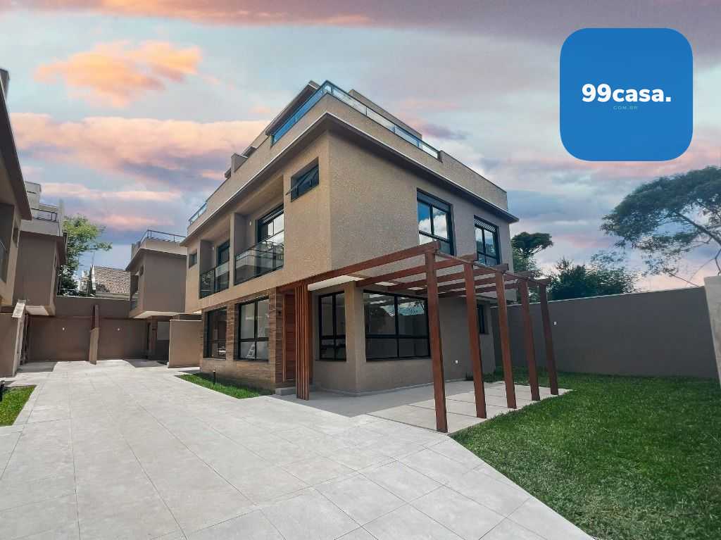 Sobrado em condominio com 3Q, 140 m  R  839.000,00 - Bacacheri...