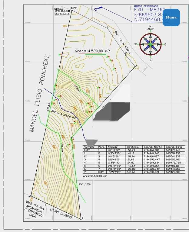 Chácara à venda, 14500 m² por R$ 1.700.000 - São Miguel - Almi...