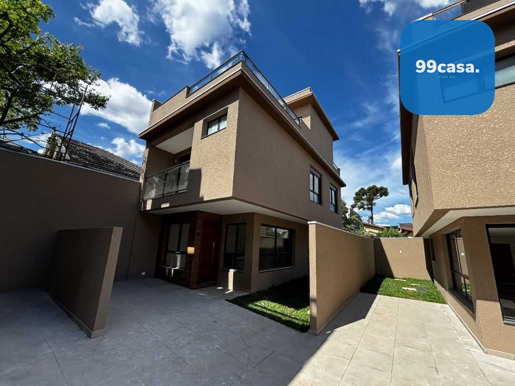 Sobrado em condominio com 3Q, 140 m  R  839.000,00 - Bacacheri...