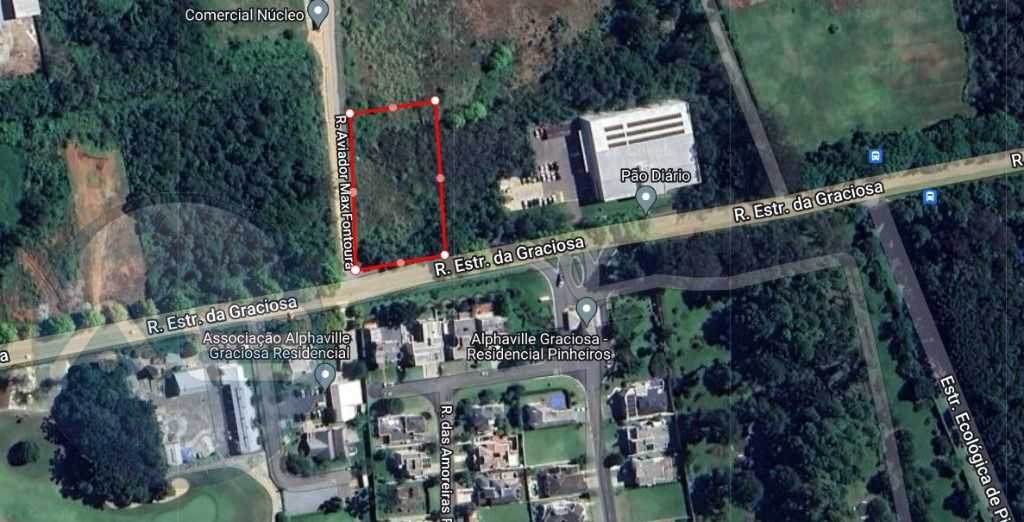 Terreno à venda, 2637.00 m2, alphaville graciosa, PINHAIS - PR