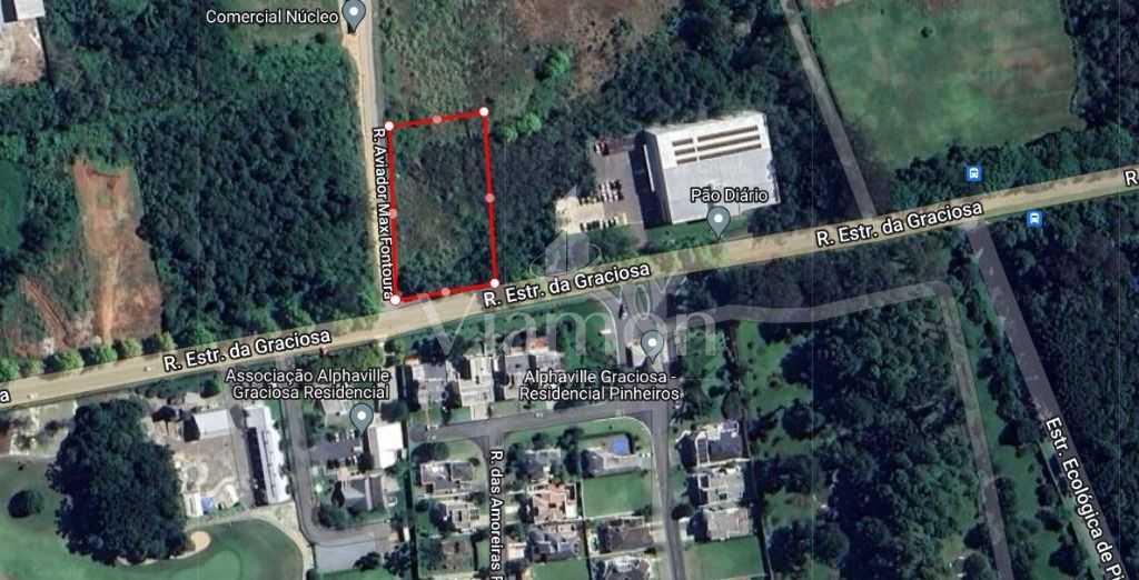 Terreno à venda, 2637.00 m2, alphaville graciosa, PINHAIS - PR