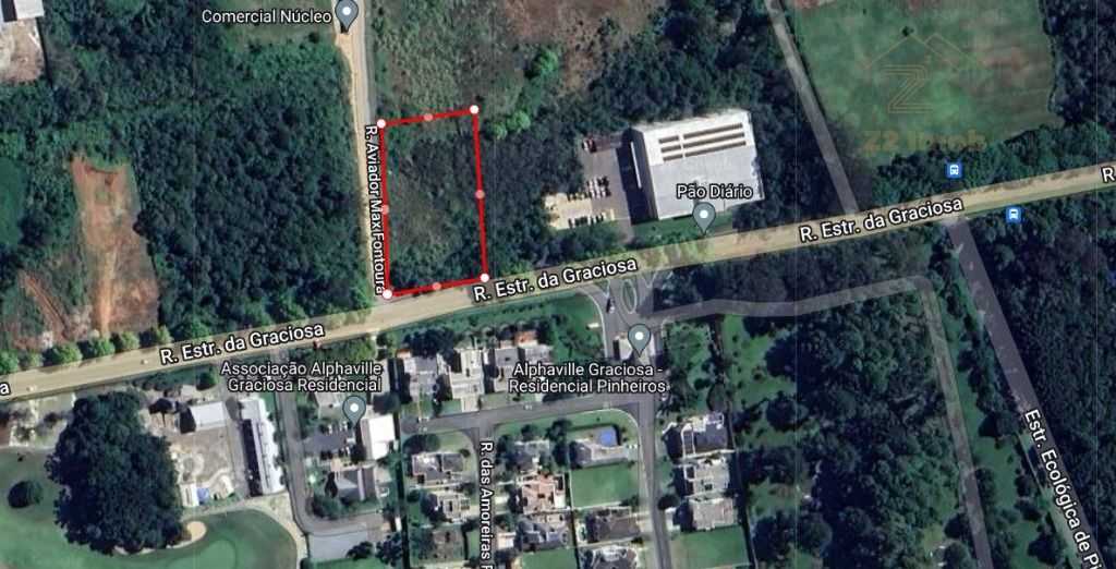 Terreno à venda, 2637.00 m2, alphaville graciosa, PINHAIS - PR