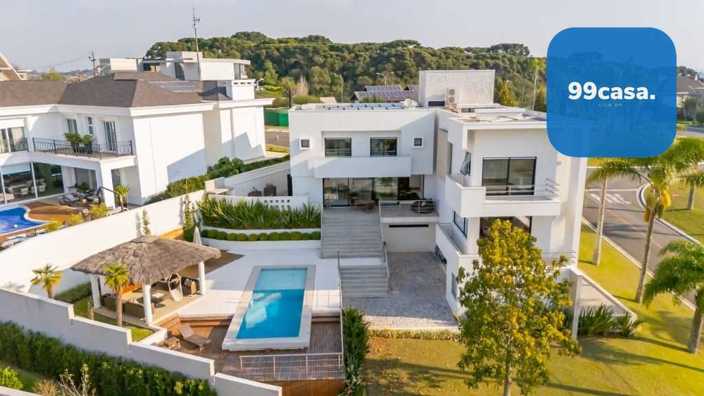 Casa com 4 dormitórios à venda, 545 m  por R  6.900.000,00 - A...