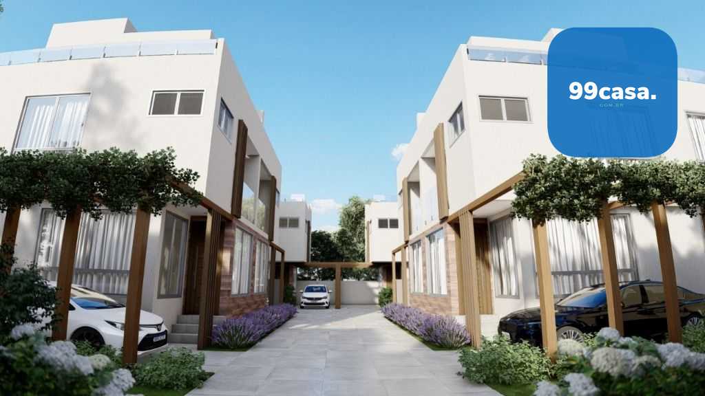 Sobrado em condominio com 3Q, 140 m  R  839.000,00 - Bacacheri...