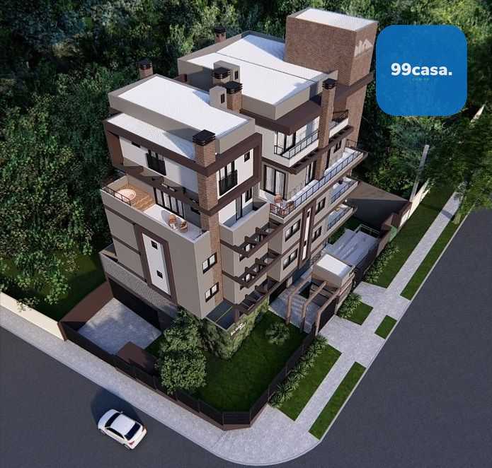 Cobertura com 3 dormitórios à venda, campina do siqueira, CURI...