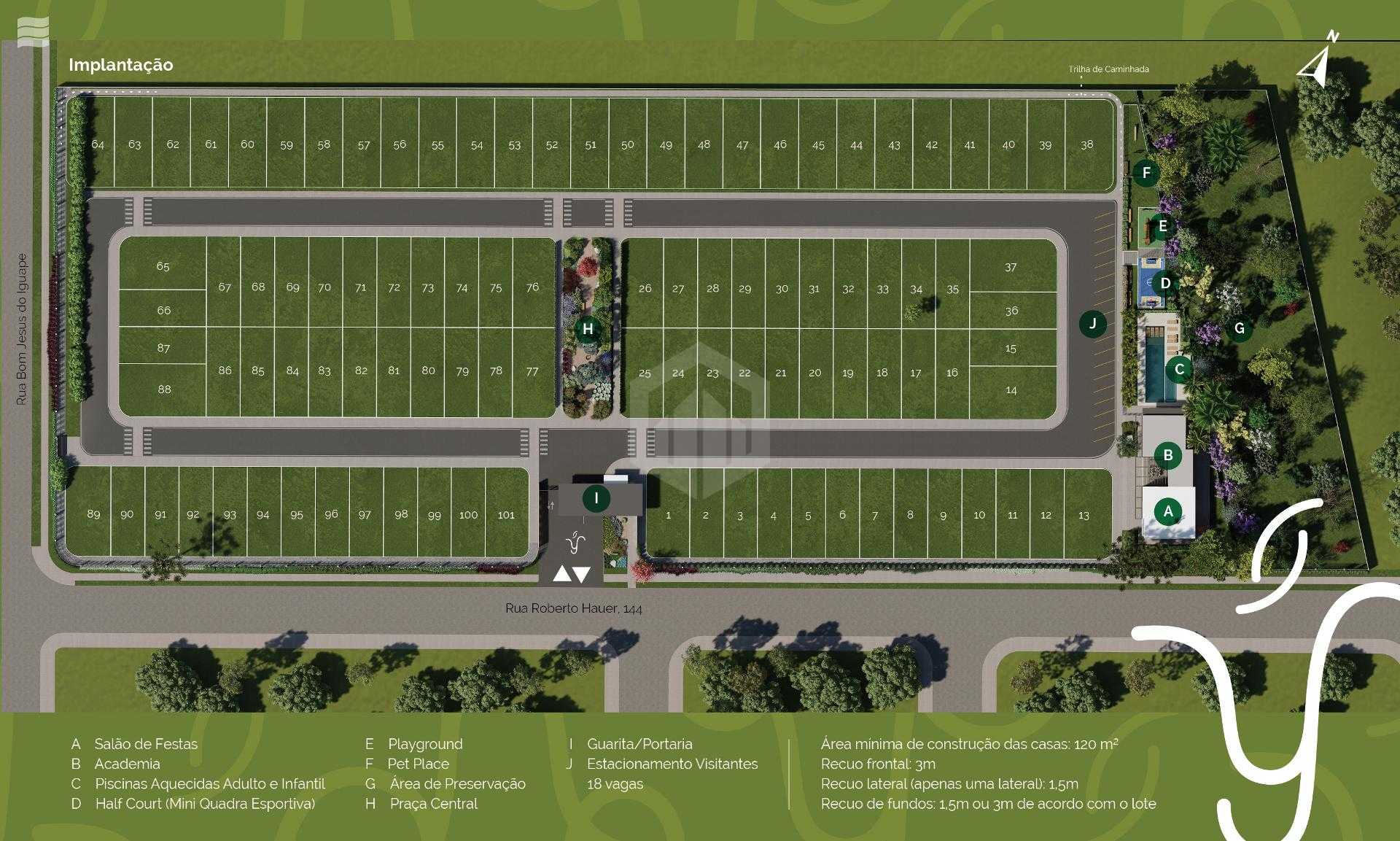 Terrenos à venda, 242m  - A partir de R  459.000,00 - Hauer, C...