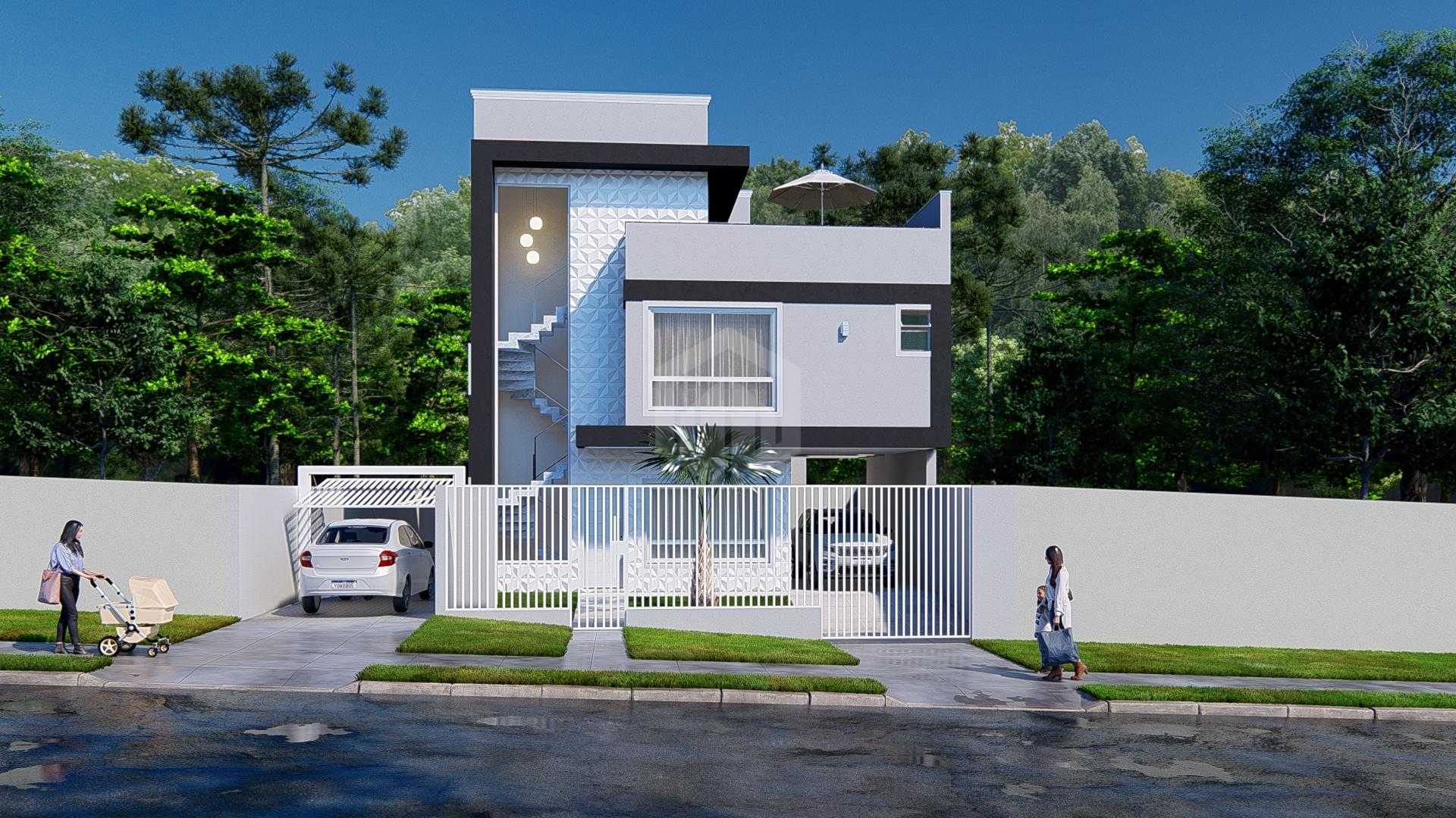 Sobrado à venda com 3 dormitórios - Uberaba, CURITIBA - PR