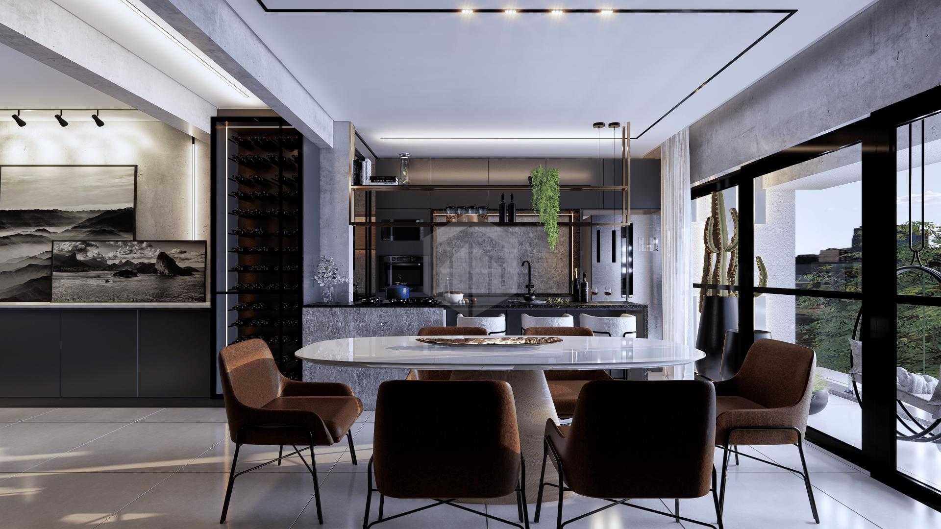 Cobertura à venda - Duplex com 3 suítes - Ecoville, CURITIBA - PR