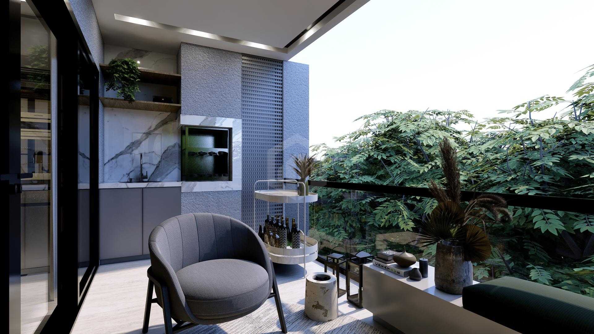 Apartamento com 3 suítes, à venda - Ecoville, CURITIBA - PR