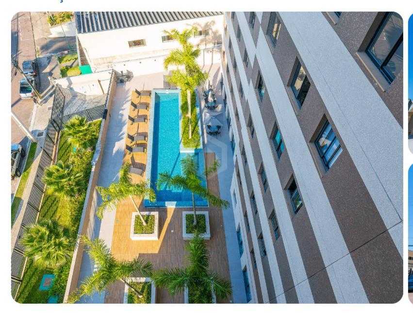 Apartamento studio  à venda- , R  249.000,00 - Novo Mundo, CUR...