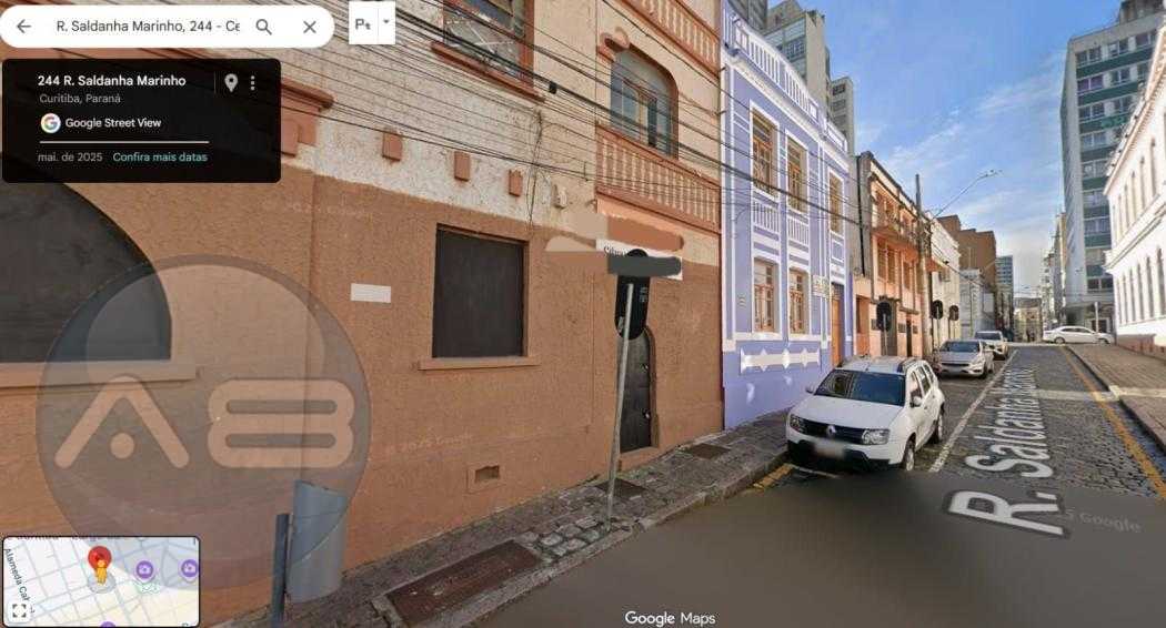 Terreno à venda, 283 m² por R$ 1.100.000,00 - Centro - Curitib...