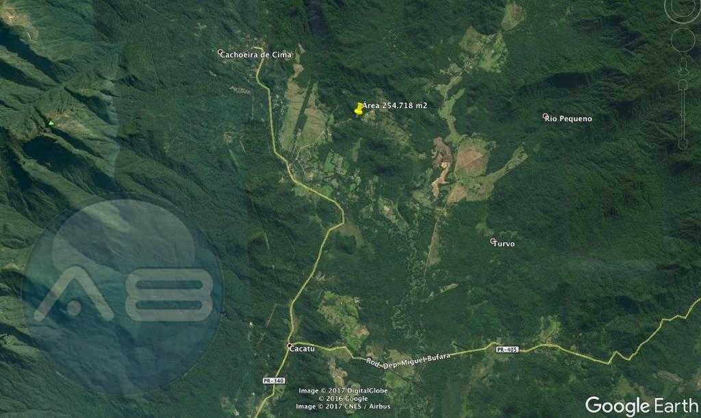 Área à venda, 257100 m² por R$ 495.000,00 - Ponta da Pedra - A...
