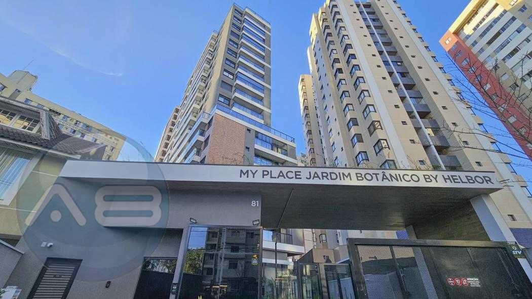 Studio de 33 m² com sacada e vista para o Jardim Botânico no c...