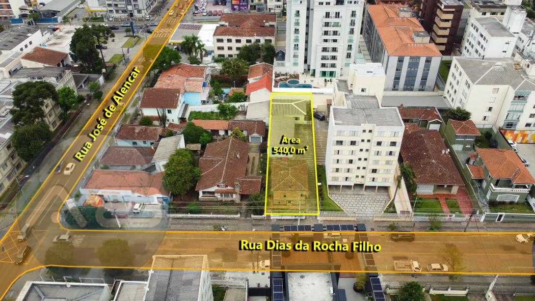 Terreno à venda, 540 m² por R$ 1.550.000,00 - Alto da XV - Cur...