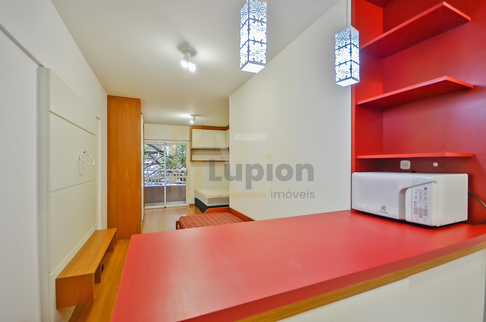 Apartamento com 1 dormitório para locação, Centro, CURITIBA - PR