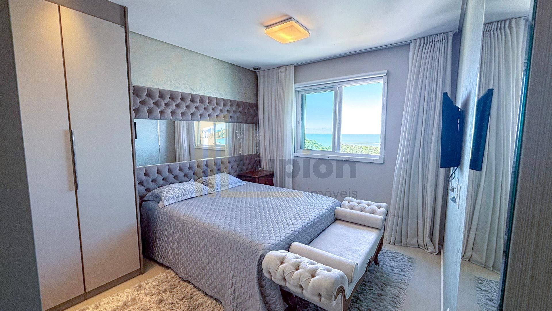 Apartamento mobiliado 3 suítes vista mar na Barra Norte em Bal...