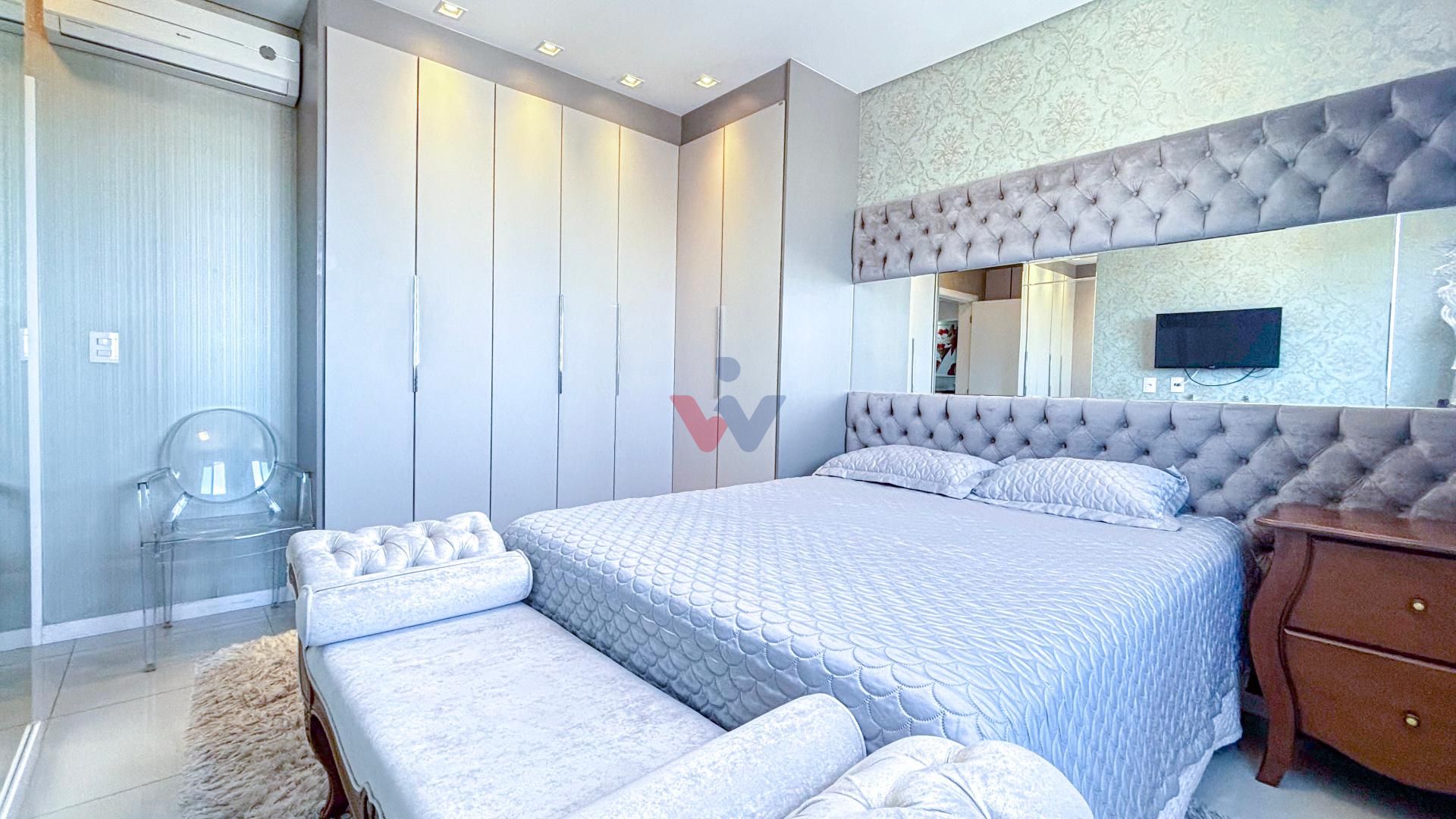 Apartamento mobiliado 3 suítes vista mar na Barra Norte em Bal...