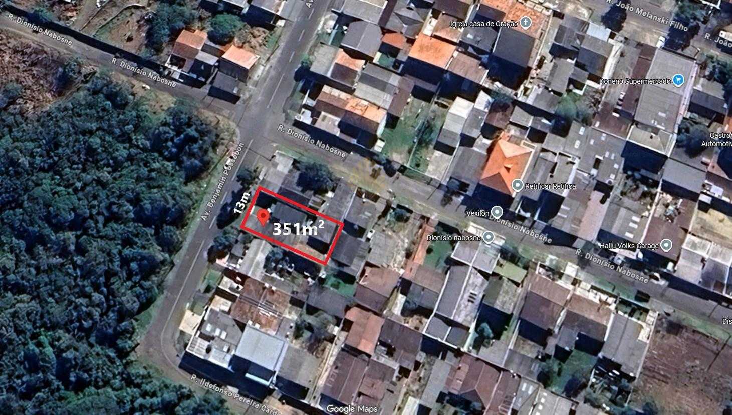 Terreno ? venda, 351 m2 QUISSISANA, S?O JOS? DOS PINHAIS - PR