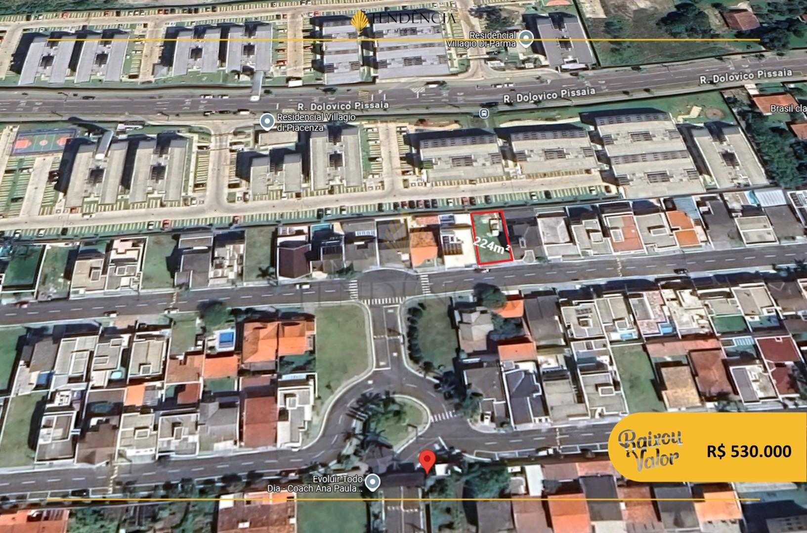Terreno à venda, 224 m2, AFONSO PENA, SÃO JOSÉ DOS PINHAIS - PR
