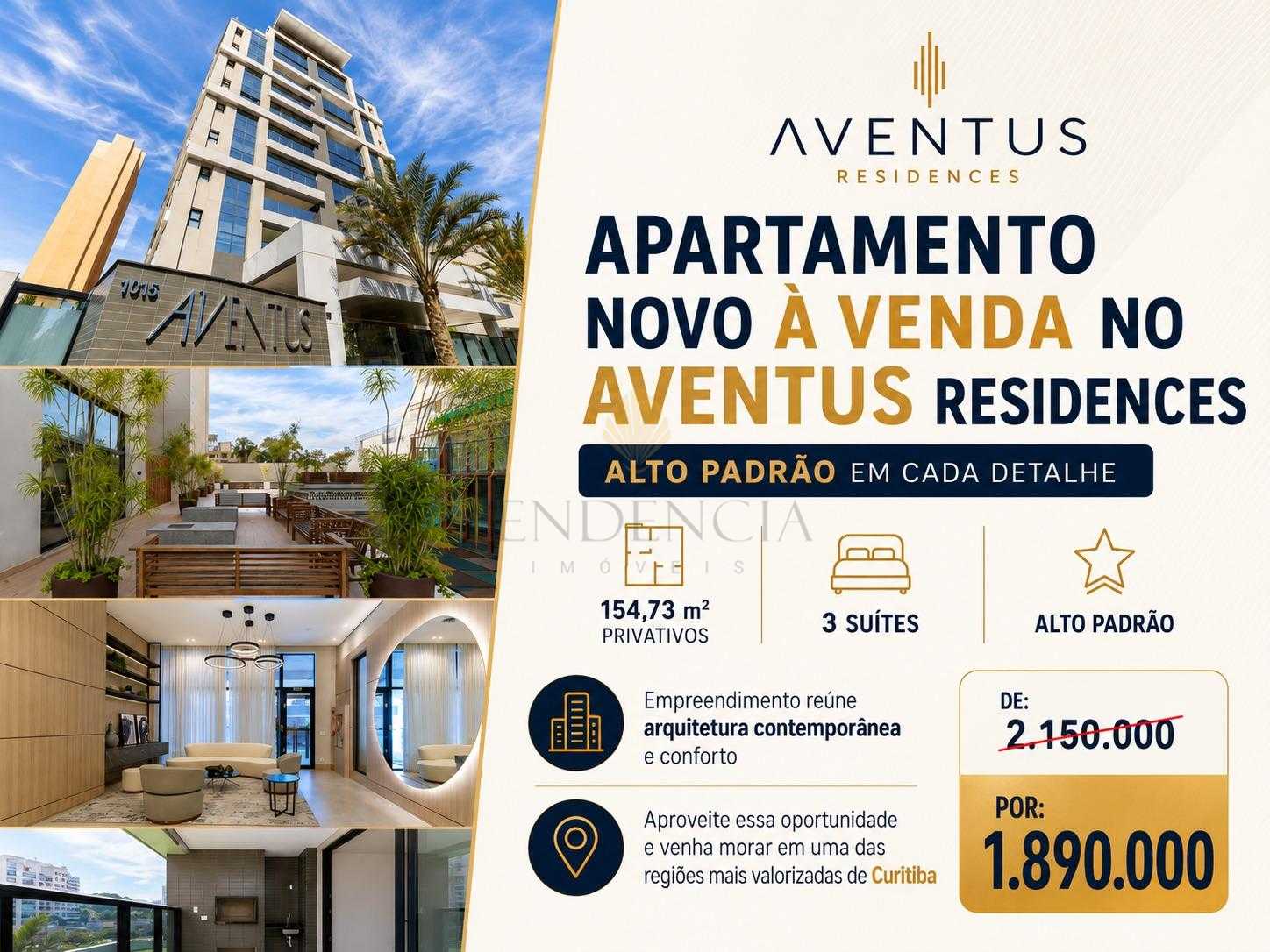 Apartamento Novo no Aventus Residences 154,73 m? Privativos 3 ...