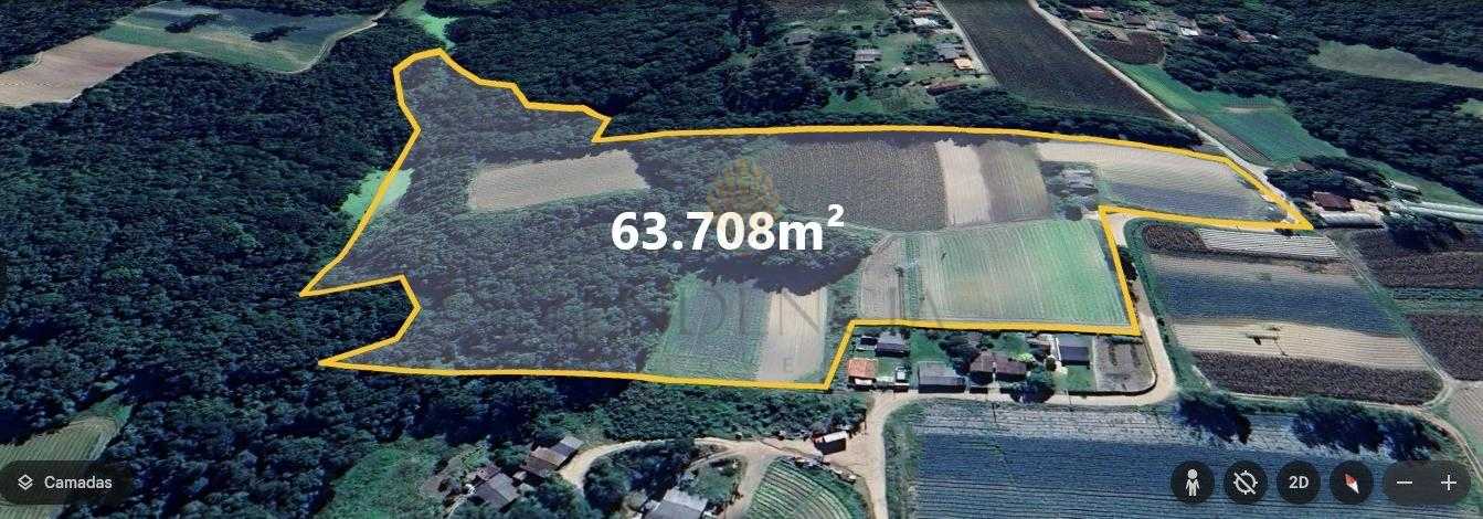 Chácara  venda, 63.708 m2, Contenda - São José dos PinhaisPR