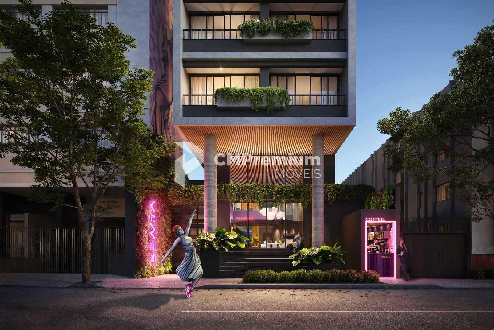 Studio Moderno no Centro de Curitiba  Praticidade e Conforto