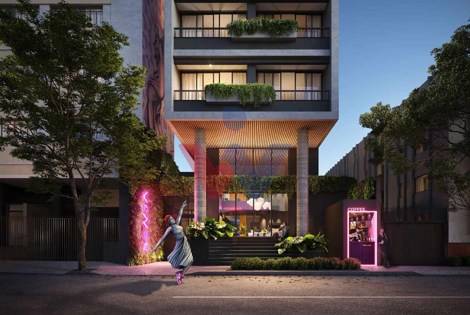 Studio Moderno no Centro de Curitiba  Praticidade e Conforto