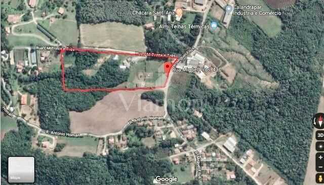 Área de 36.606 m  em Campo Magro, Próxima a Santa Felicidade, ...