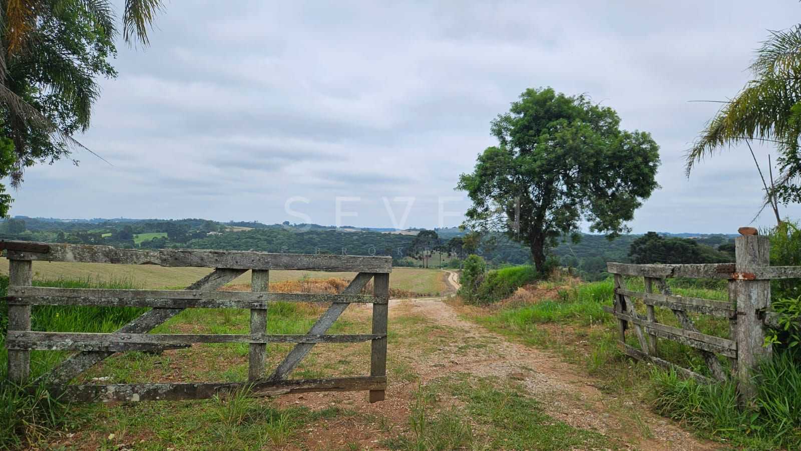 Fazenda com 70 alqueires, casa, rio e lago a 8 km da BR-476  A...