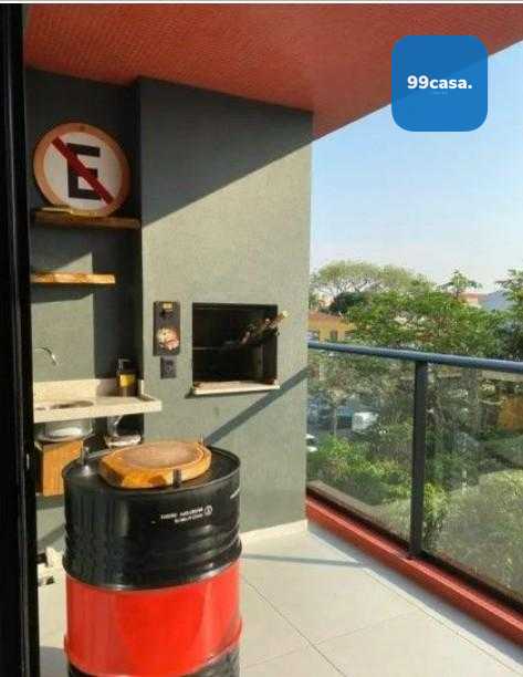 Apartamento Mobiliado 2 Quartos  1 Suíte  com Varanda e Churra...