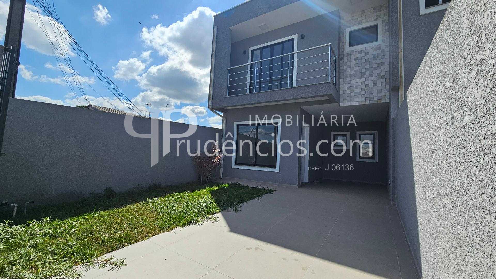 Sobrado 3 quartos com suíte no Bairro Estação, Araucária  Últi...