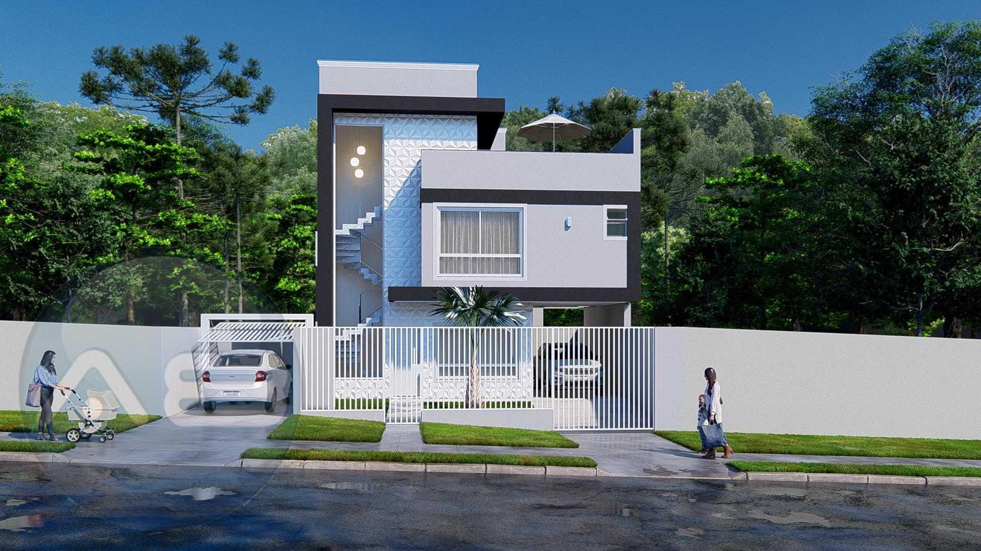 Sobrado Novo com 3 Dormit?rios e Su?te  Conforto e Lazer para ...