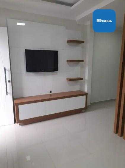 Sobrado Mobiliado Como Novo, Cobertura de Vidro e Churrasqueira