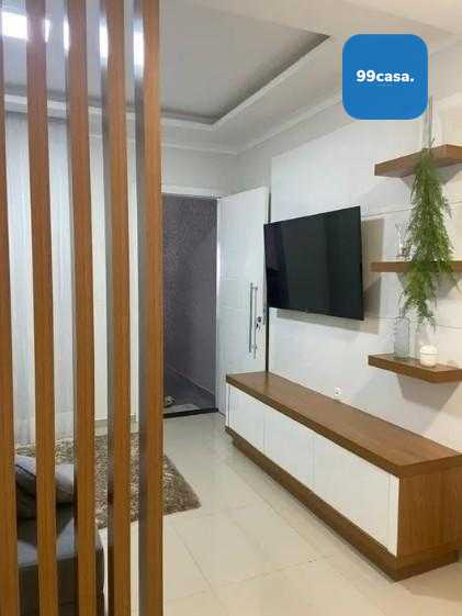 Sobrado Mobiliado Como Novo, Cobertura de Vidro e Churrasqueira