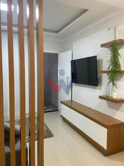 Sobrado Mobiliado Como Novo, Cobertura de Vidro e Churrasqueira