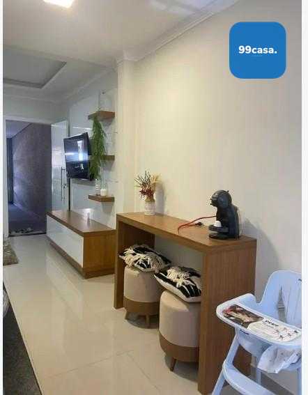 Sobrado Mobiliado Como Novo, Cobertura de Vidro e Churrasqueira