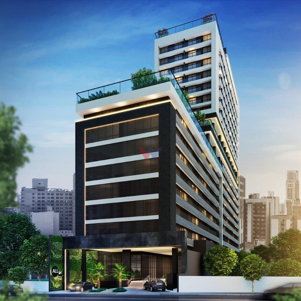 Studio moderno no centro de Curitiba com tecnologia, praticida...