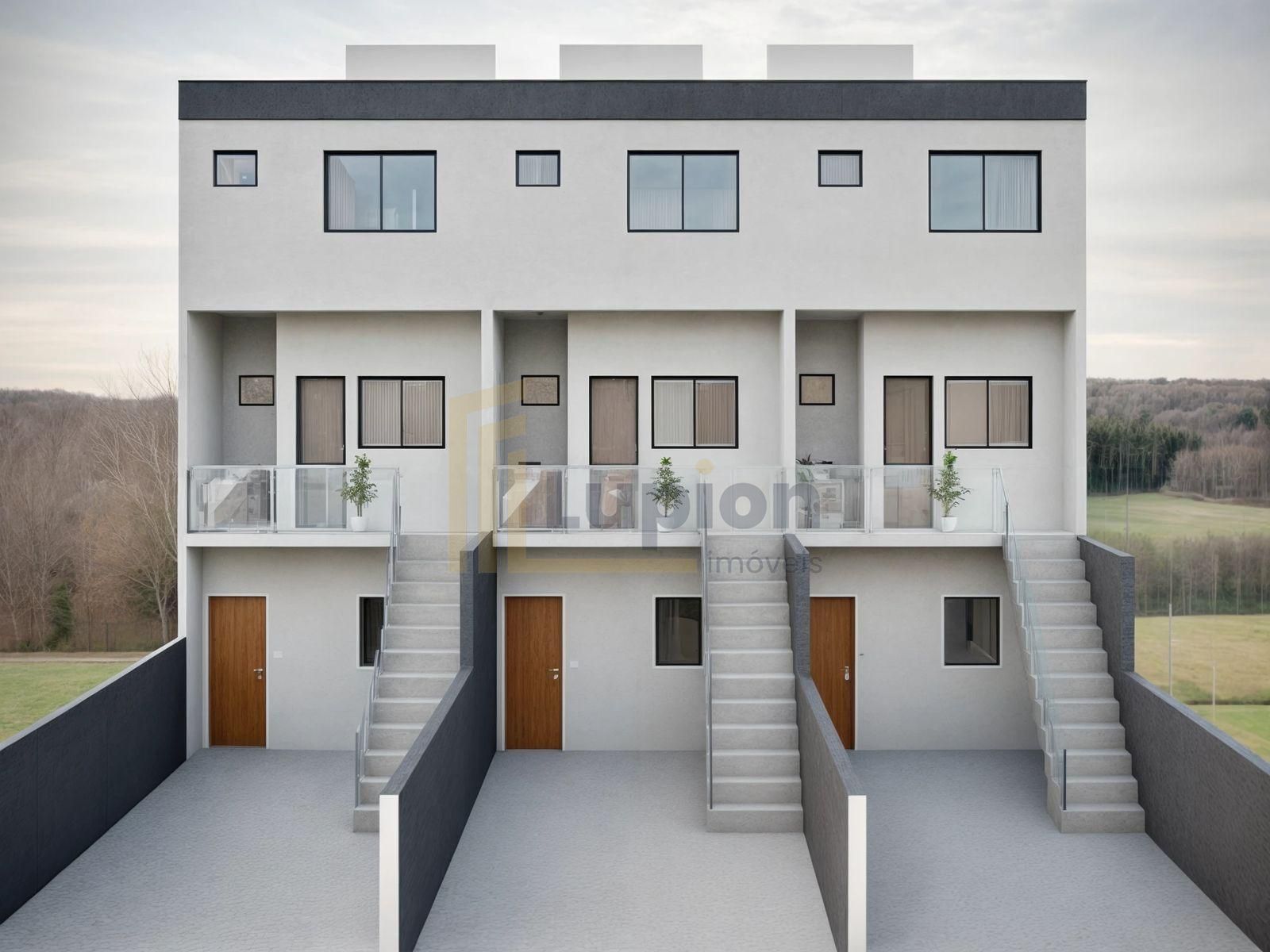 Casa Nova à Venda no Pinheirinho  2 Quartos, Quintal e Segurança